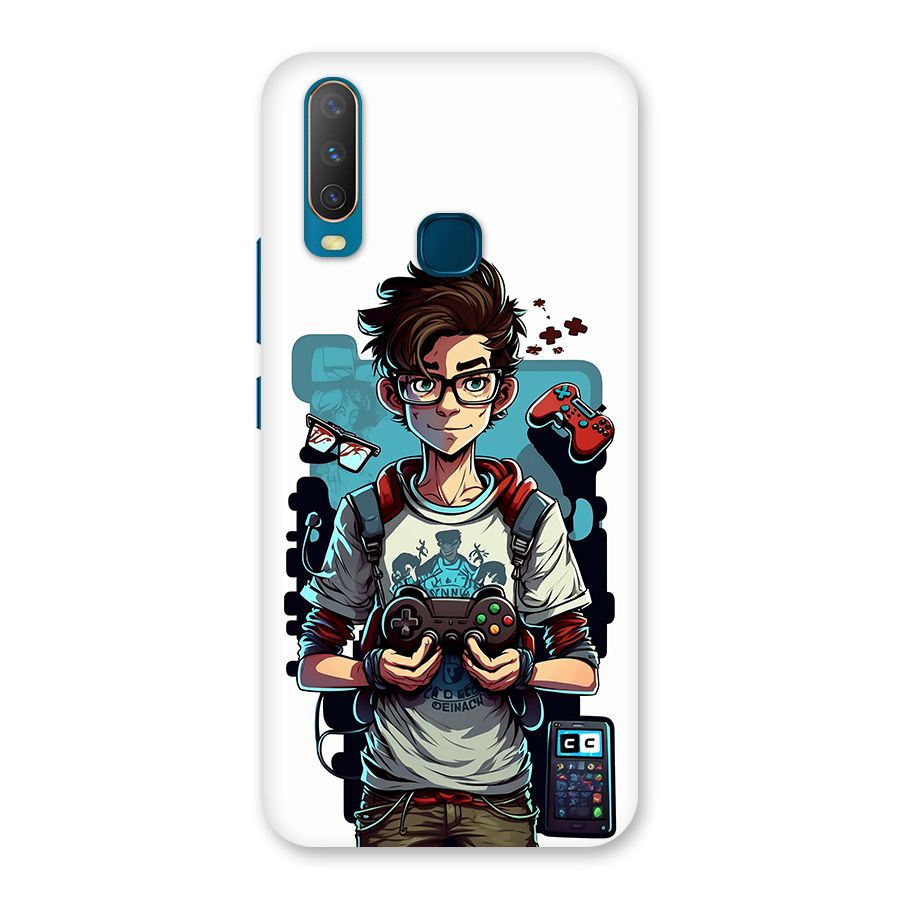 Cool Gamer Guy Back Case for Vivo Y11