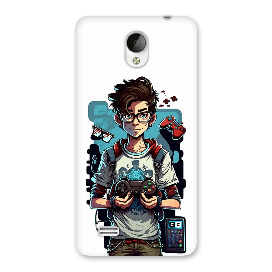 Cool Gamer Guy Back Case for Vivo Y21