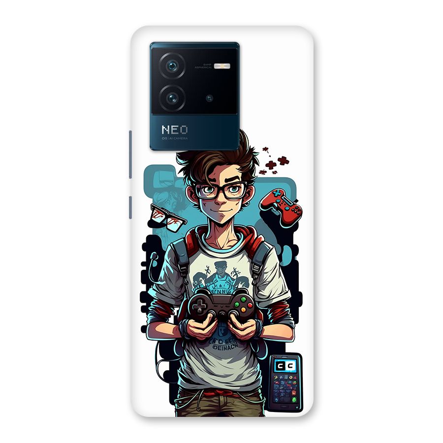 Cool Gamer Guy Back Case for Vivo iQOO Neo 6 5G
