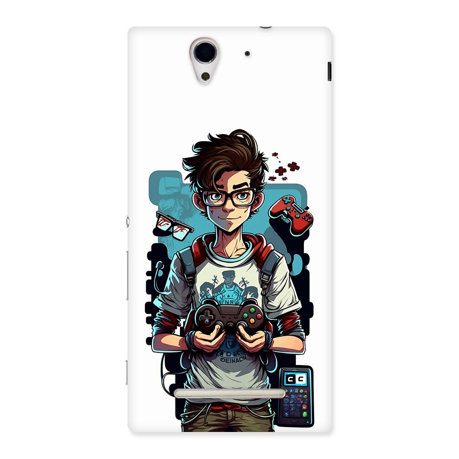 Cool Gamer Guy Back Case for Xperia C3