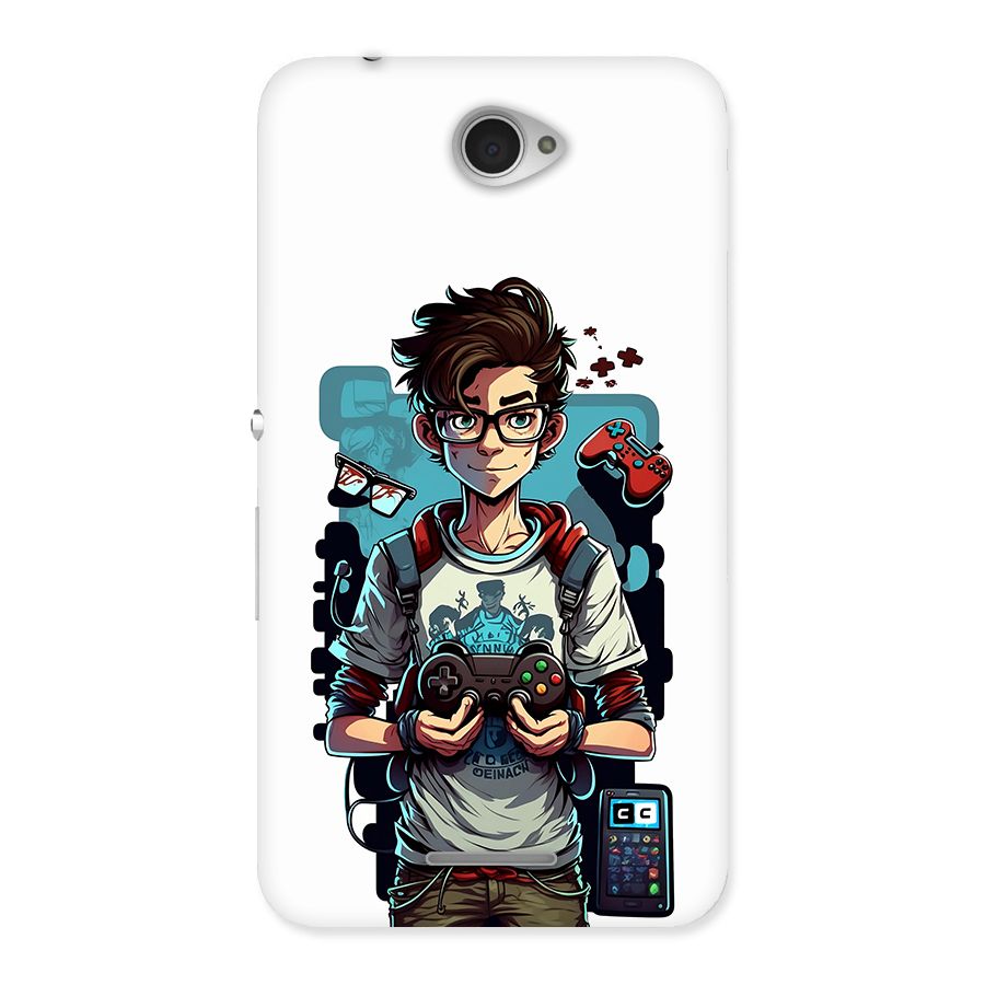 Cool Gamer Guy Back Case for Xperia E4