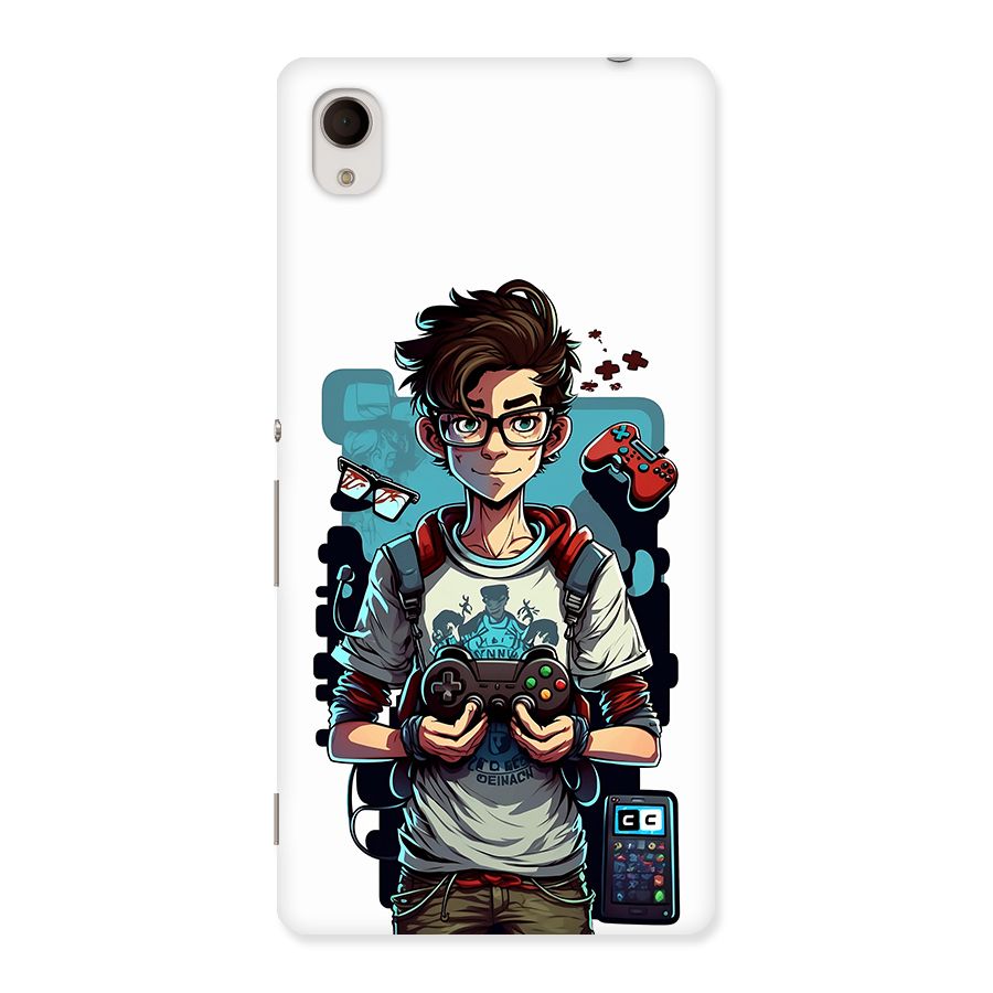 Cool Gamer Guy Back Case for Xperia M4
