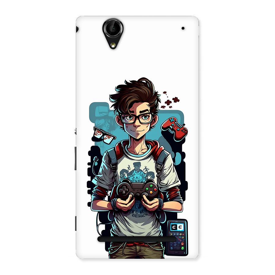 Cool Gamer Guy Back Case for Xperia T2