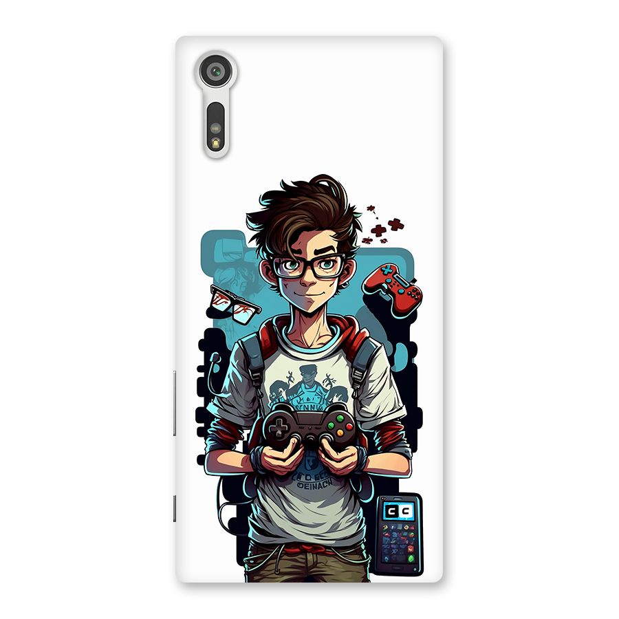 Cool Gamer Guy Back Case for Xperia XZ