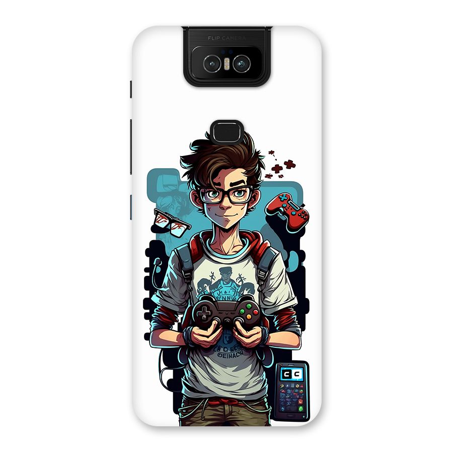 Cool Gamer Guy Back Case for Zenfone 6z