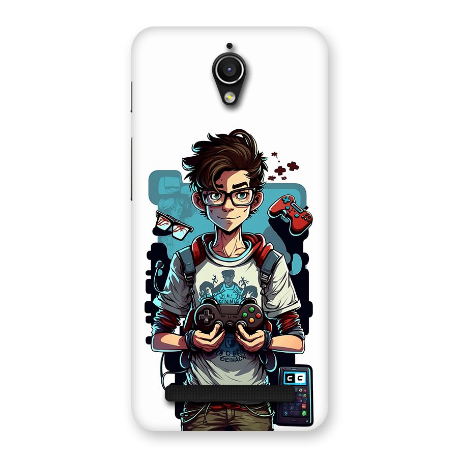 Cool Gamer Guy Back Case for Zenfone Go
