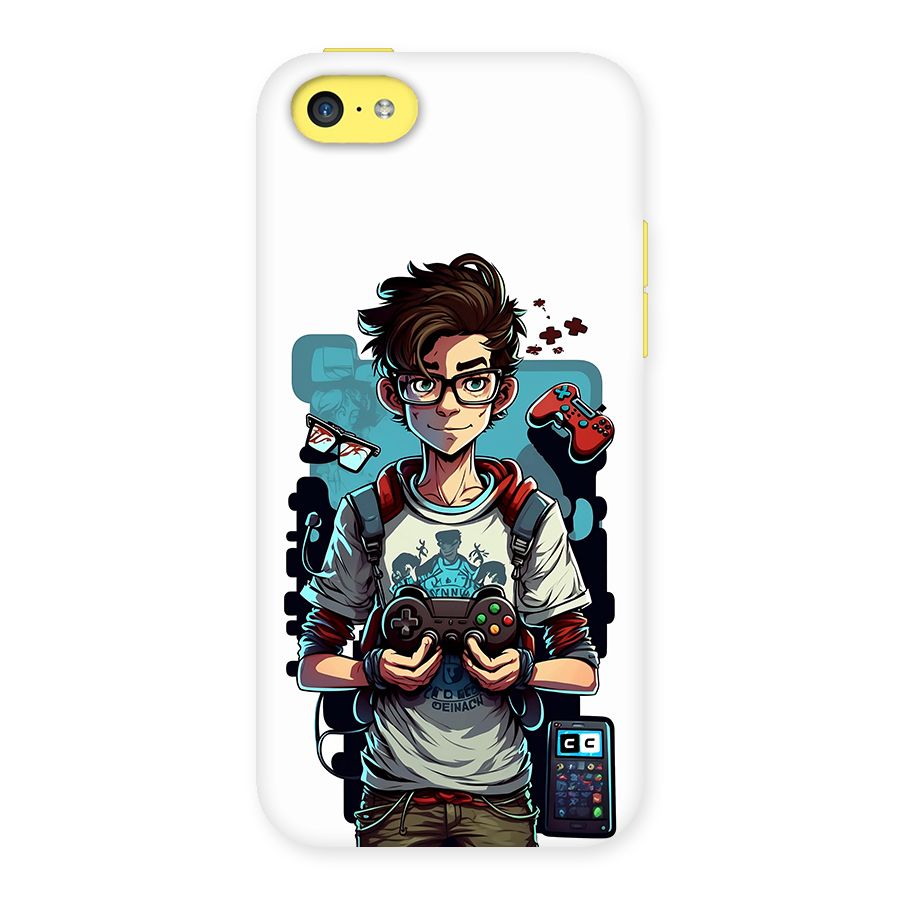 Cool Gamer Guy Back Case for iPhone 5C