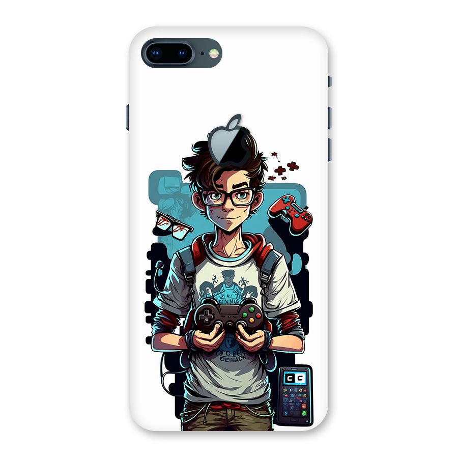 Cool Gamer Guy Back Case for iPhone 7 Plus Apple Cut