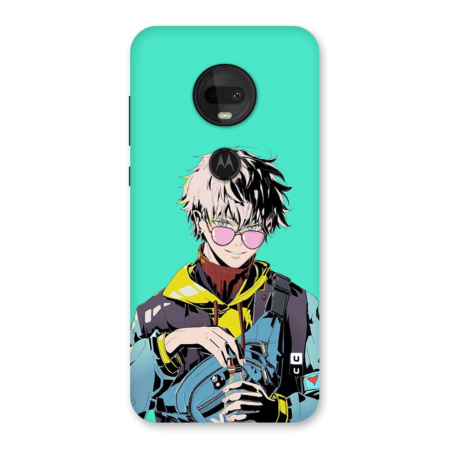 Cool Gojo Back Case for Moto G7