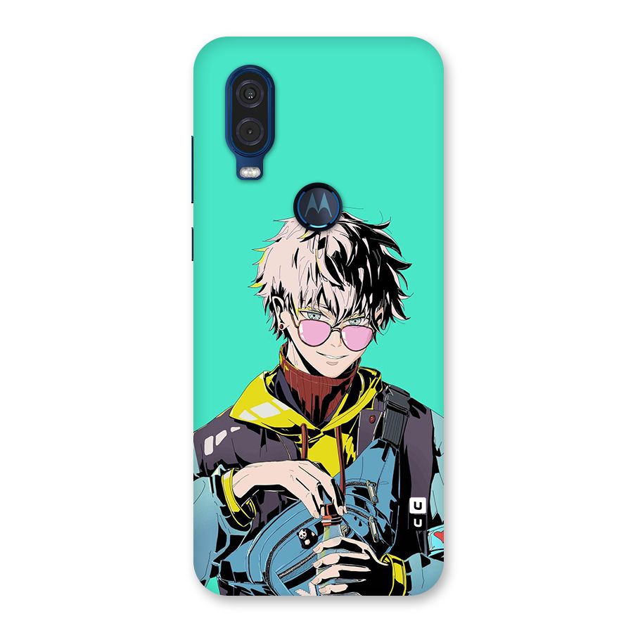 Cool Gojo Back Case for Motorola One Vision