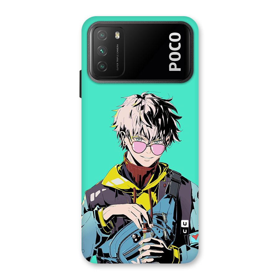Cool Gojo Back Case for Poco M3