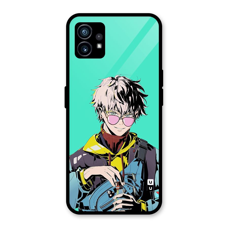 Cool Gojo Glass Back Case for Nothing Phone 1