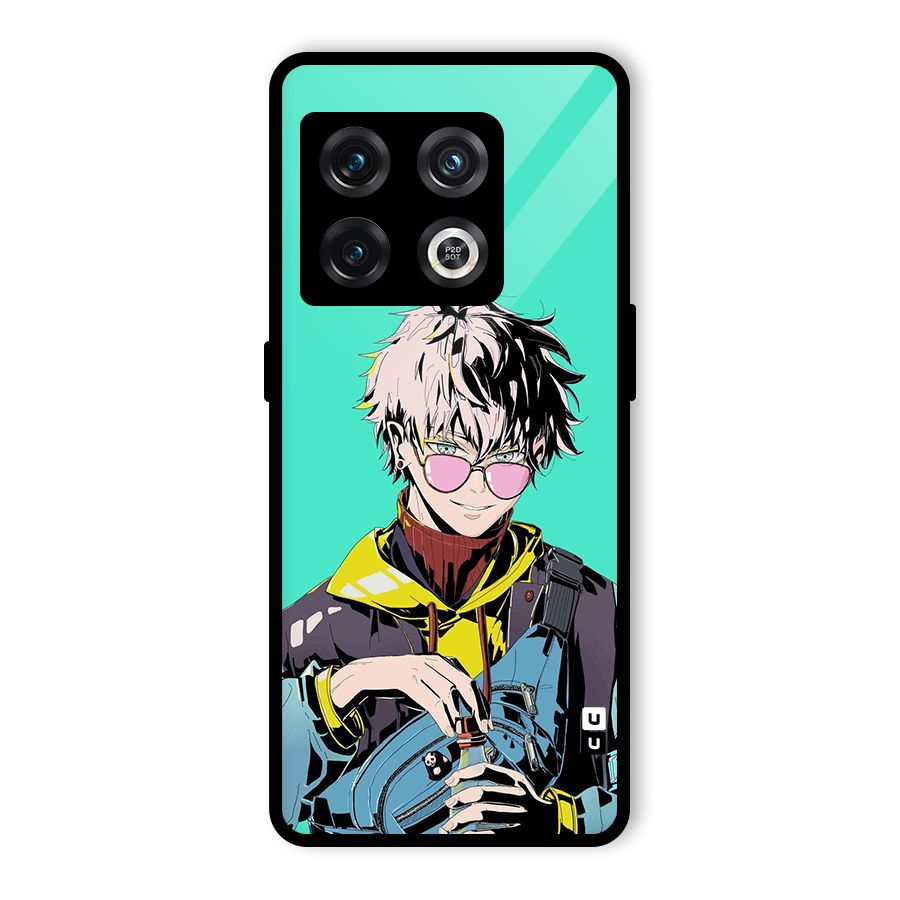 Cool Gojo Glass Back Case for OnePlus 10 Pro 5G