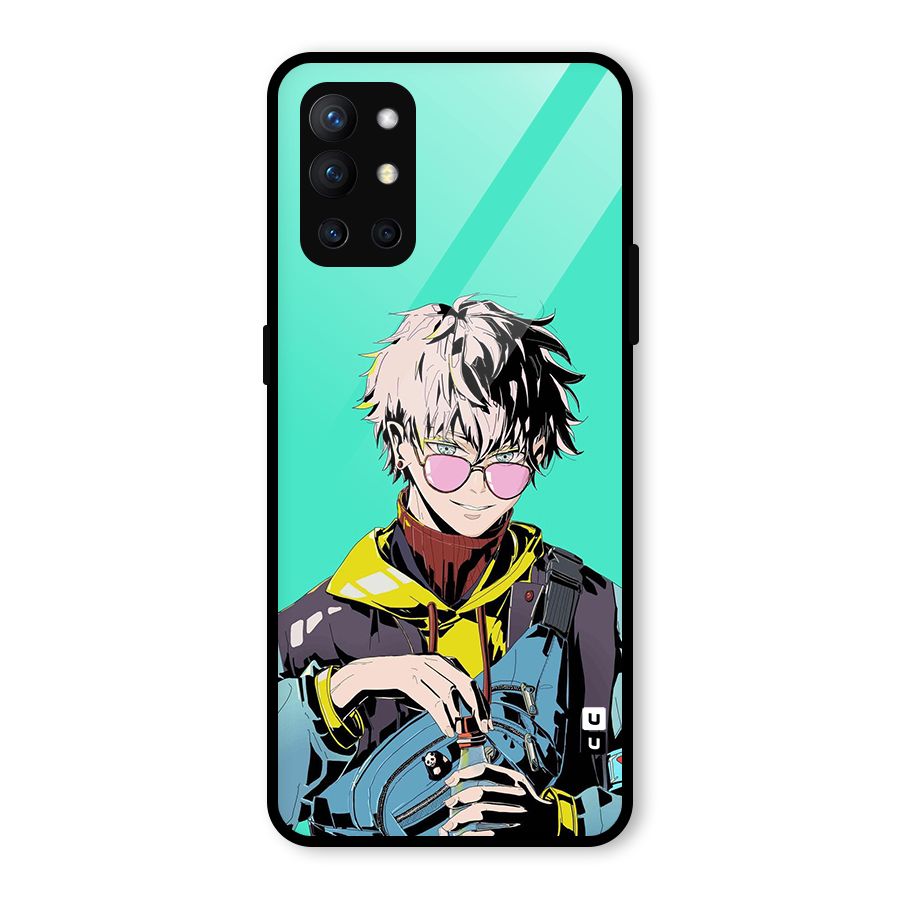Cool Gojo Glass Back Case for OnePlus 9R