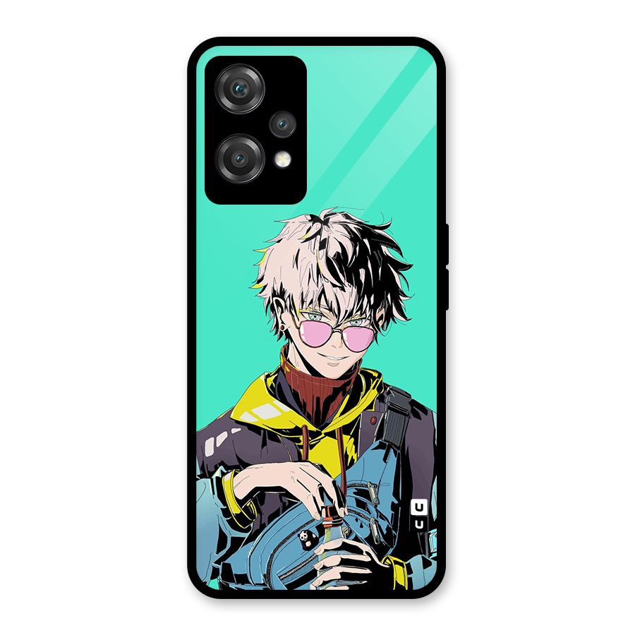 Cool Gojo Glass Back Case for OnePlus Nord CE 2 Lite 5G