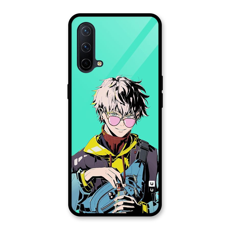 Cool Gojo Glass Back Case for OnePlus Nord CE 5G