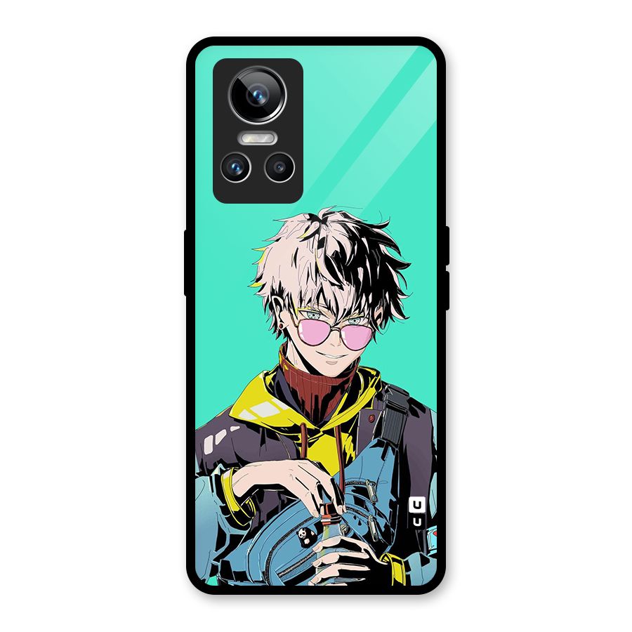 Cool Gojo Glass Back Case for Realme GT Neo 3