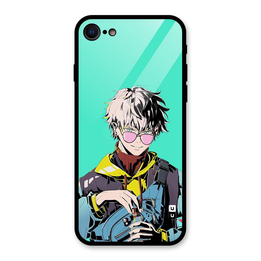 Cool Gojo Glass Back Case for iPhone 7