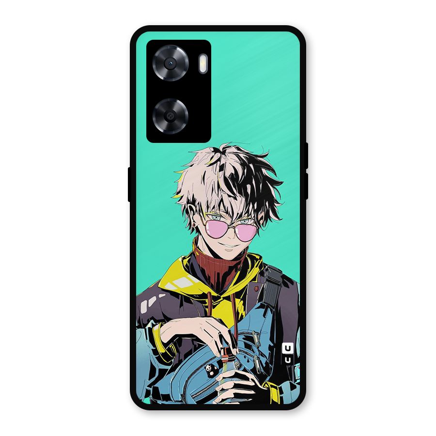 Cool Gojo Metal Back Case for OnePlus Nord N20 SE