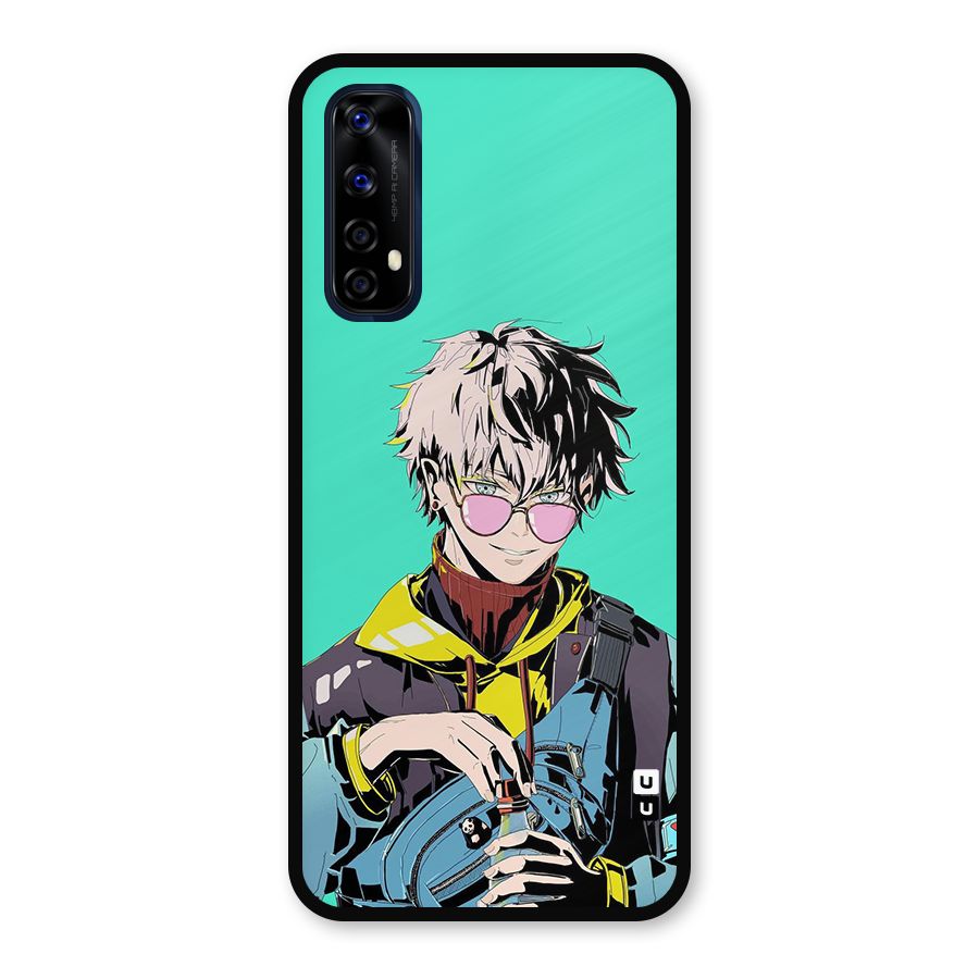 Cool Gojo Metal Back Case for Realme 7