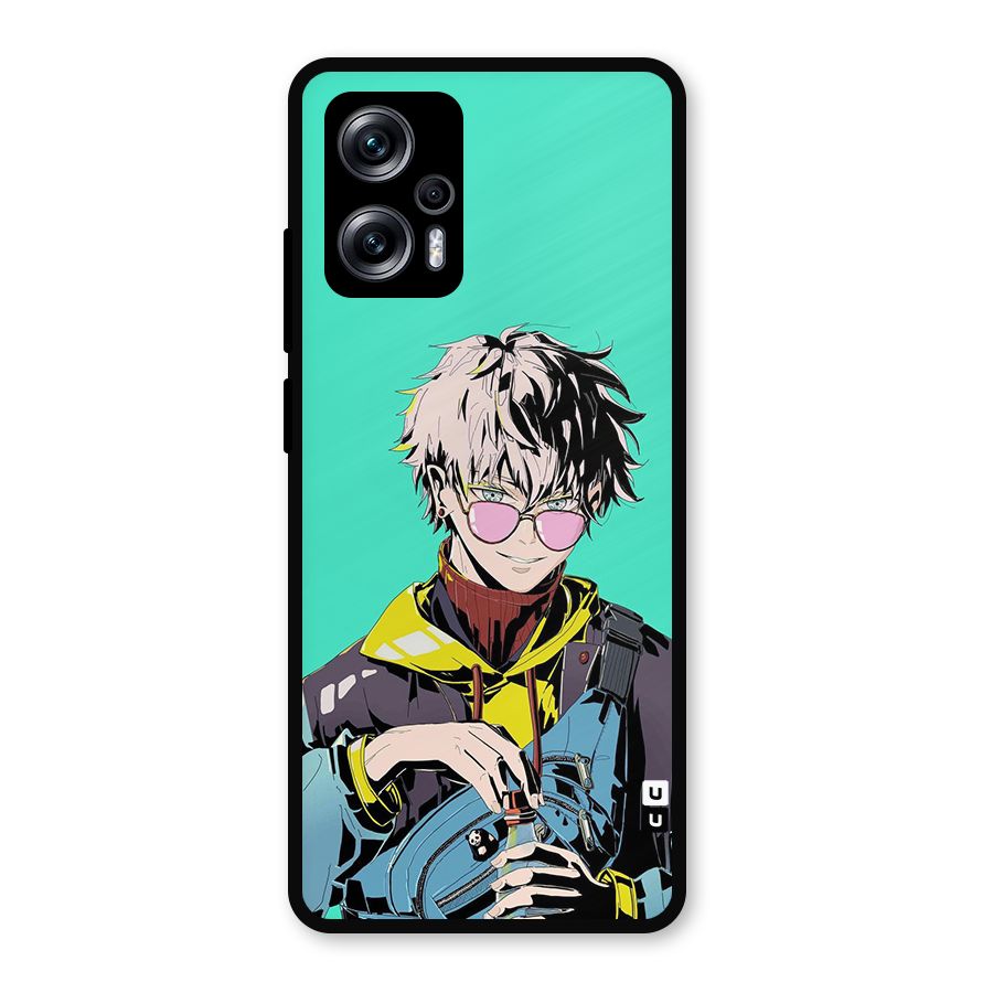 Cool Gojo Metal Back Case for Redmi K50i