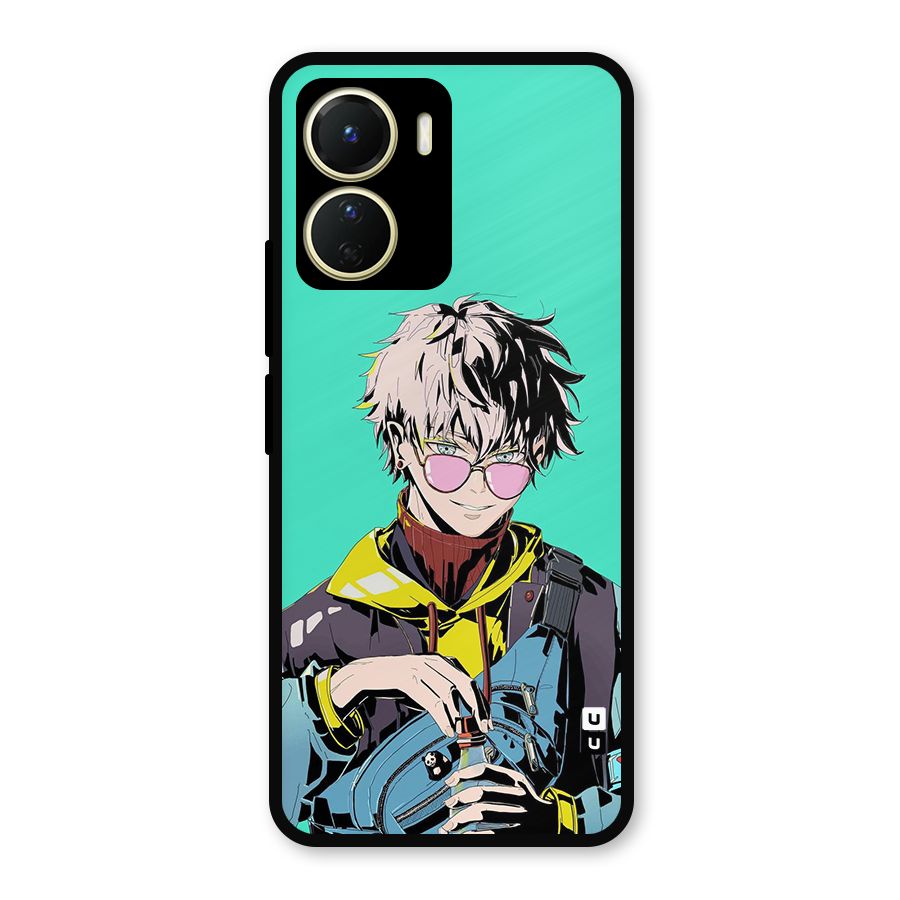 Cool Gojo Metal Back Case for Vivo T2x