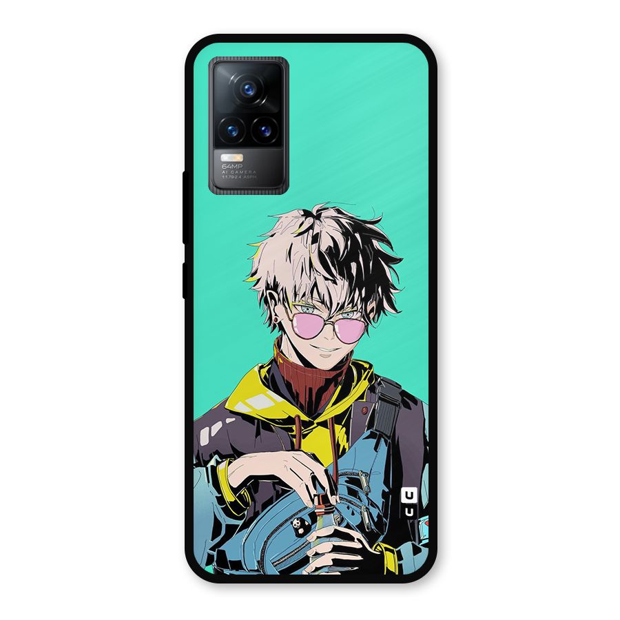 Cool Gojo Metal Back Case for Vivo Y73