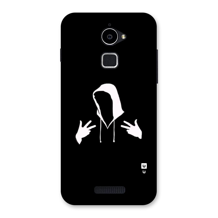 Cool Hoodie Silhouette Back Case for Coolpad Note 3 Lite