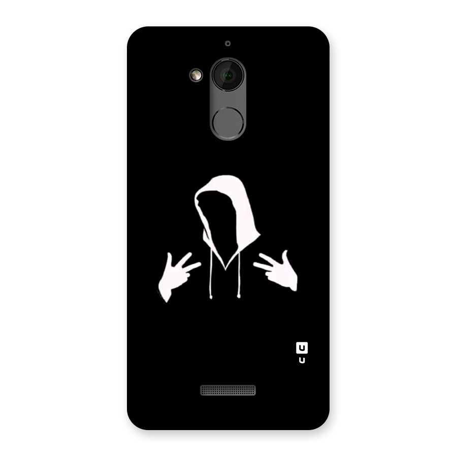 Cool Hoodie Silhouette Back Case for Coolpad Note 5