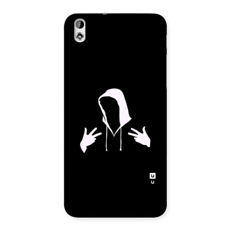 Cool Hoodie Silhouette Back Case for Desire 816g