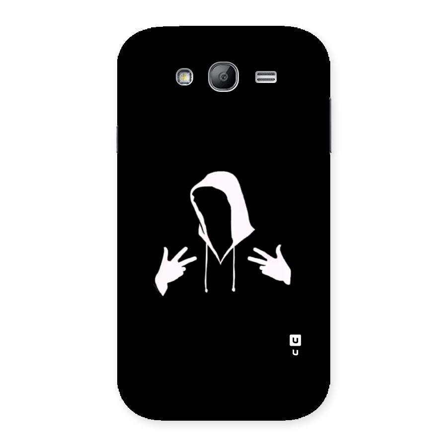Cool Hoodie Silhouette Back Case for Galaxy Grand Neo Plus
