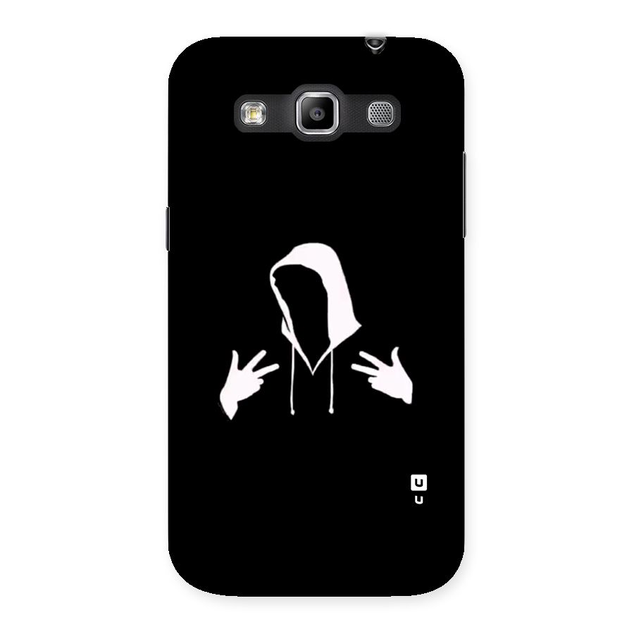 Cool Hoodie Silhouette Back Case for Galaxy Grand Quattro