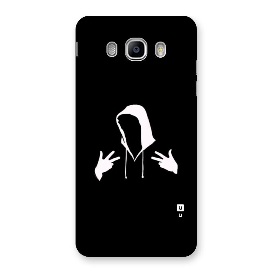 Cool Hoodie Silhouette Back Case for Galaxy J5 2016