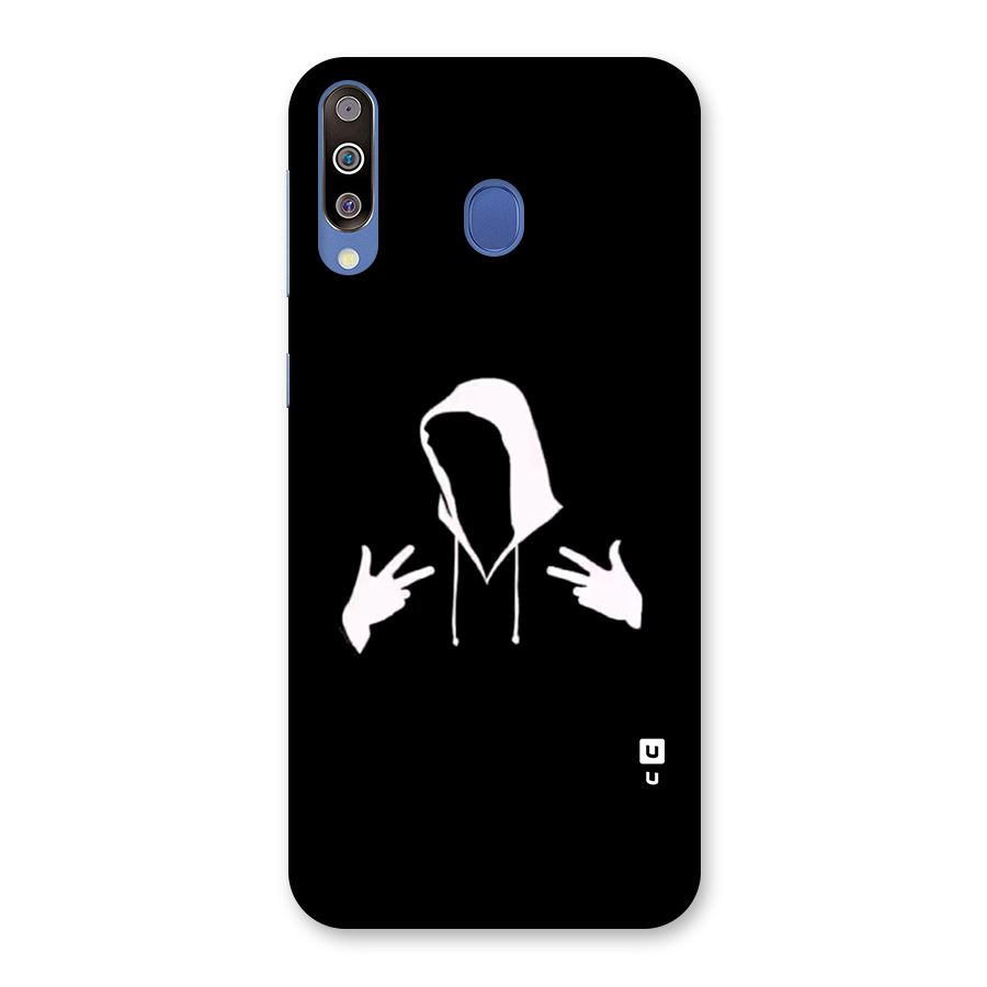 Cool Hoodie Silhouette Back Case for Galaxy M30