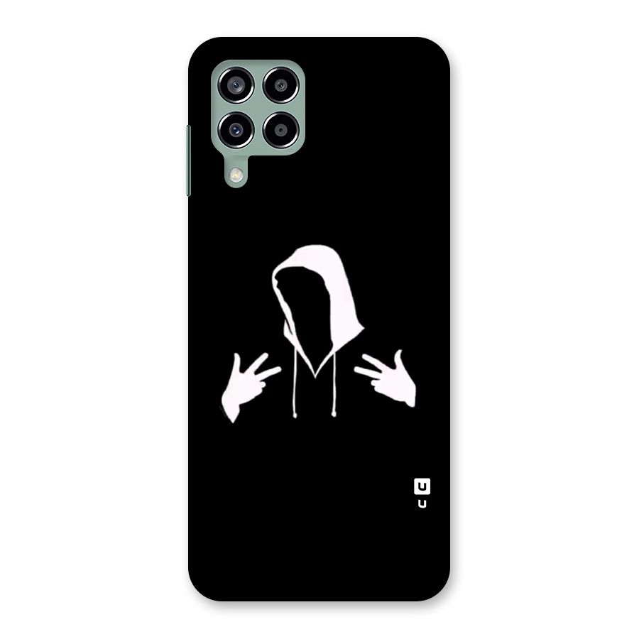 Cool Hoodie Silhouette Back Case for Galaxy M33
