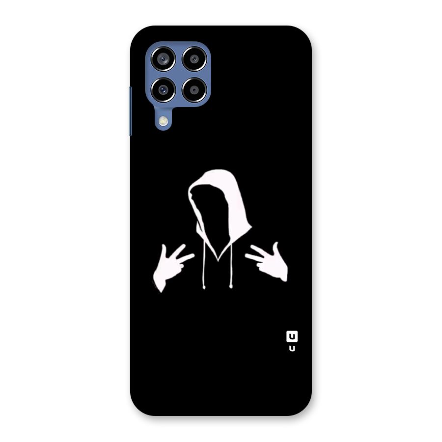 Cool Hoodie Silhouette Back Case for Galaxy M53 5G