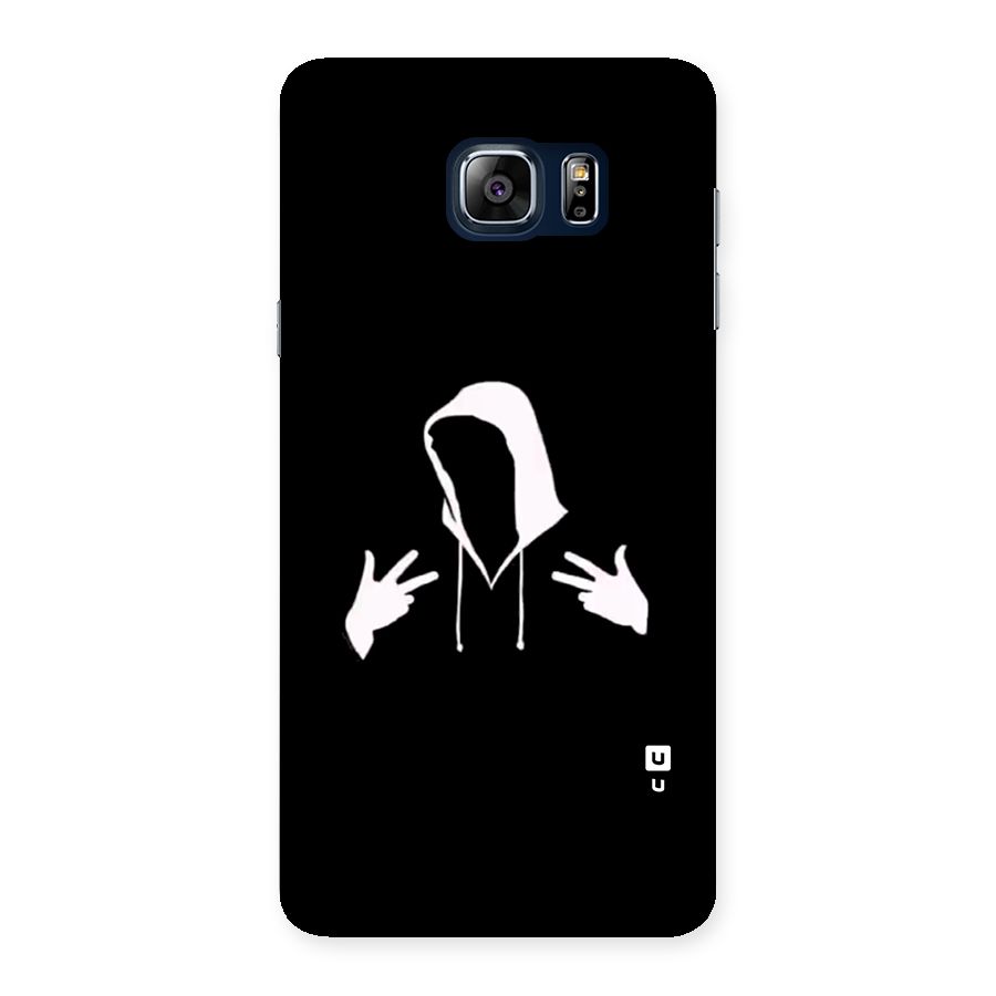 Cool Hoodie Silhouette Back Case for Galaxy Note 5