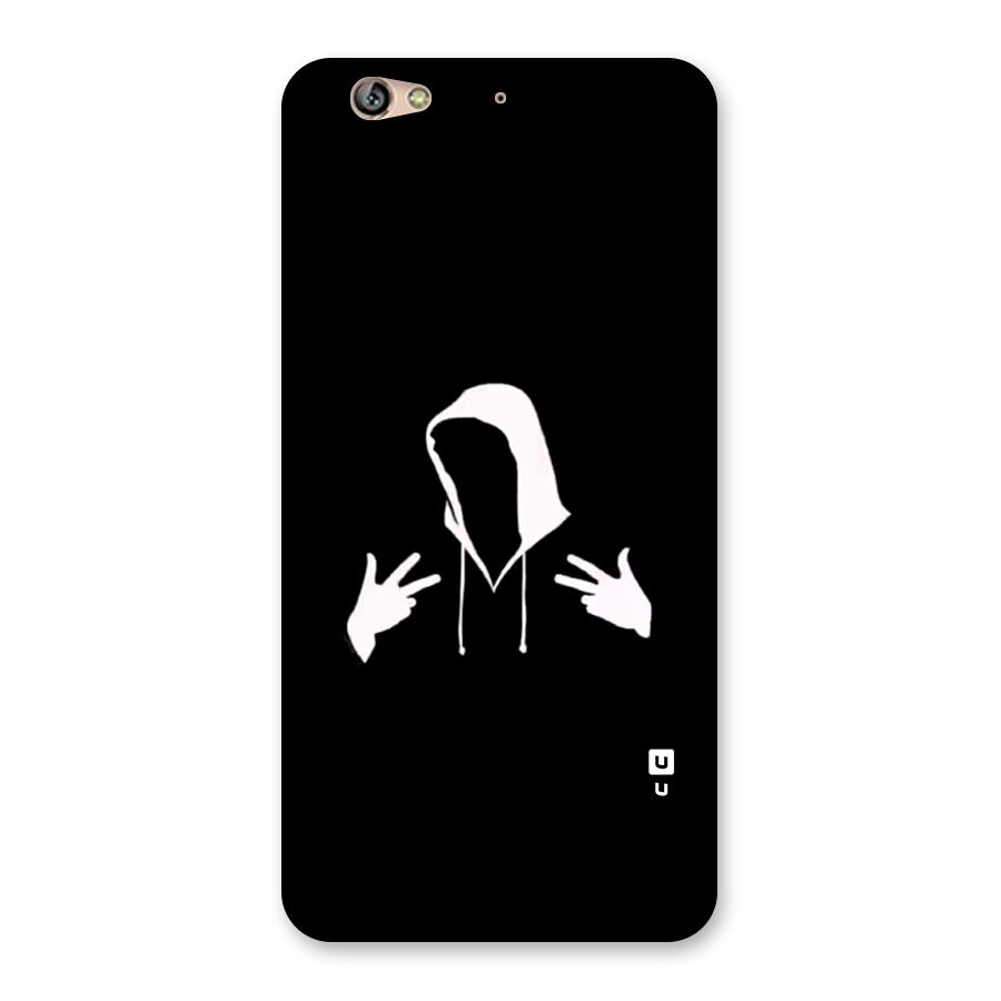 Cool Hoodie Silhouette Back Case for Gionee S6