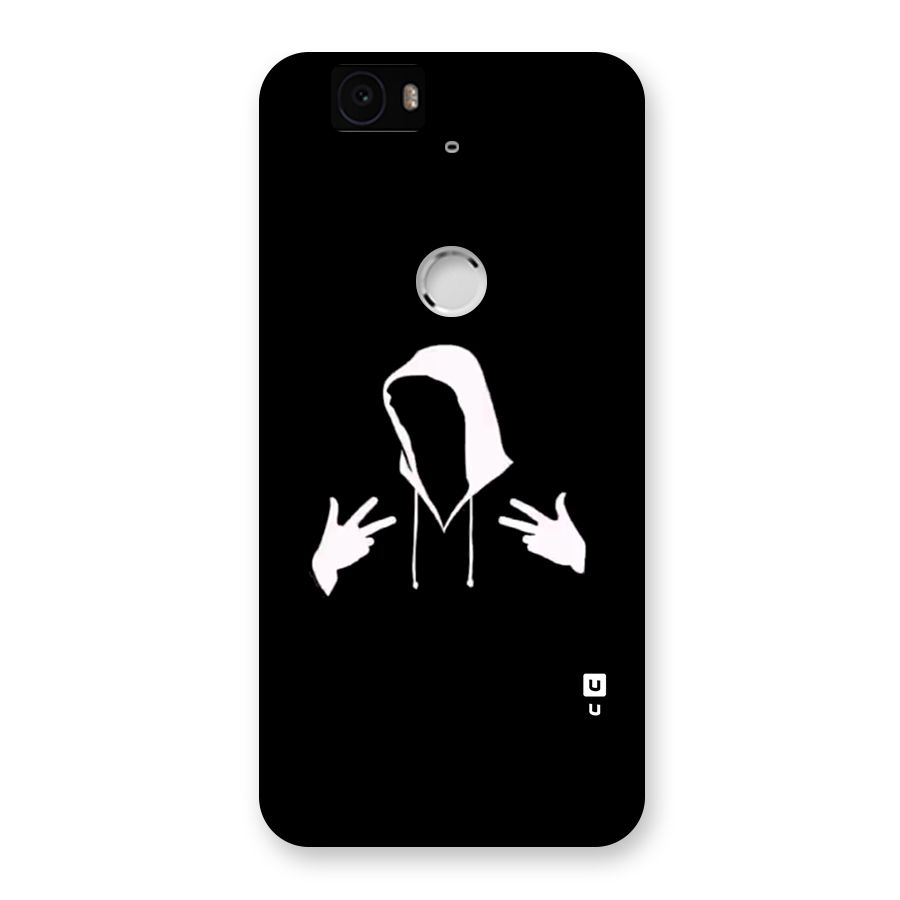 Cool Hoodie Silhouette Back Case for Google Nexus 6P