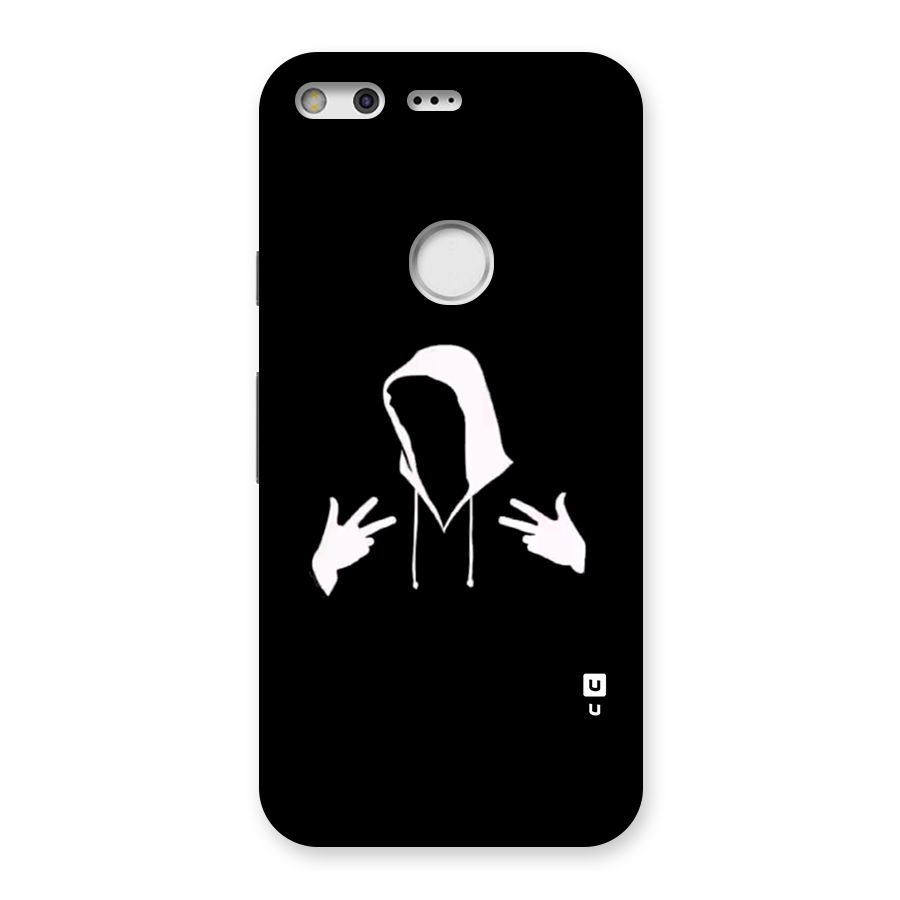 Cool Hoodie Silhouette Back Case for Google Pixel