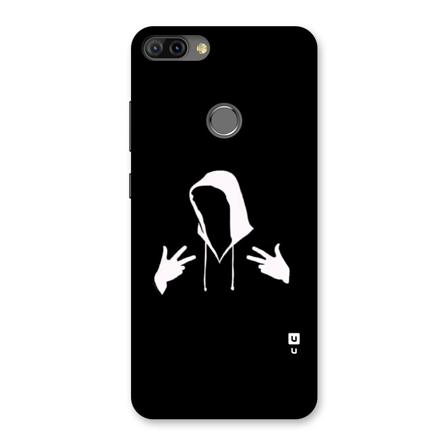Cool Hoodie Silhouette Back Case for Infinix Hot 6 Pro