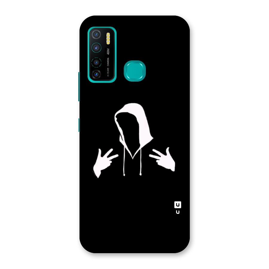 Cool Hoodie Silhouette Back Case for Infinix Hot 9 Pro