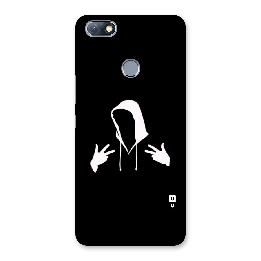 Cool Hoodie Silhouette Back Case for Infinix Note 5