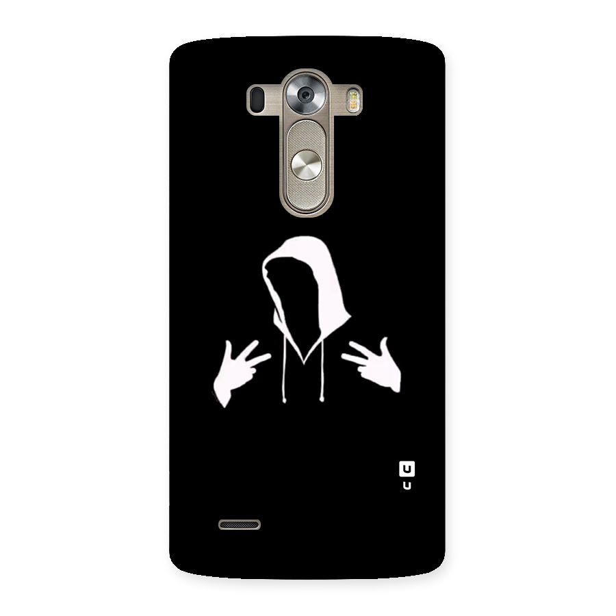 Cool Hoodie Silhouette Back Case for LG G3
