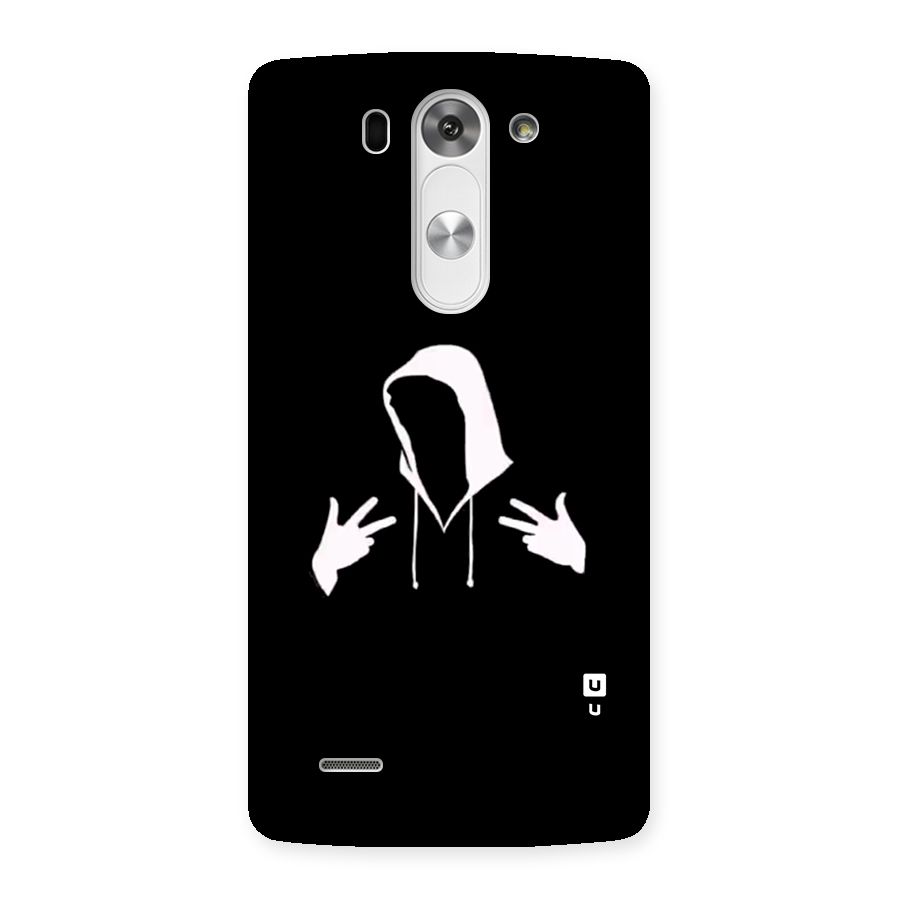 Cool Hoodie Silhouette Back Case for LG G3 Beat