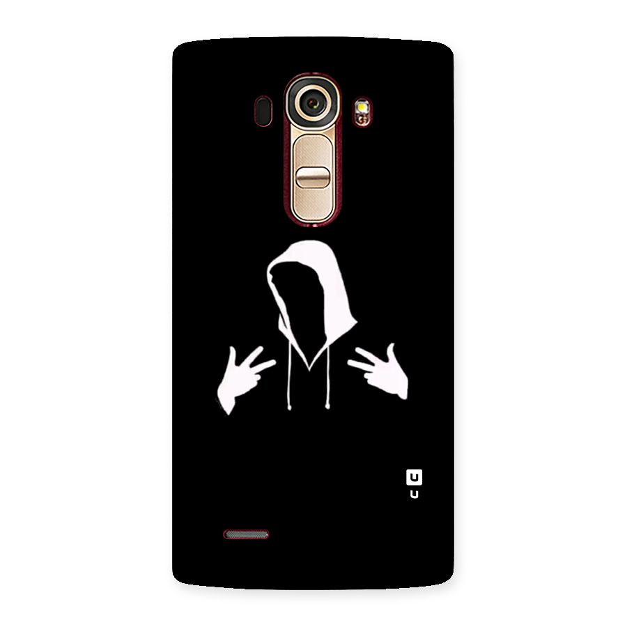 Cool Hoodie Silhouette Back Case for LG G4