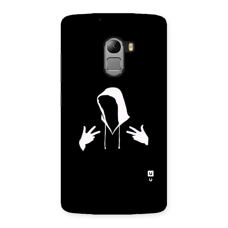 Cool Hoodie Silhouette Back Case for Lenovo K4 Note
