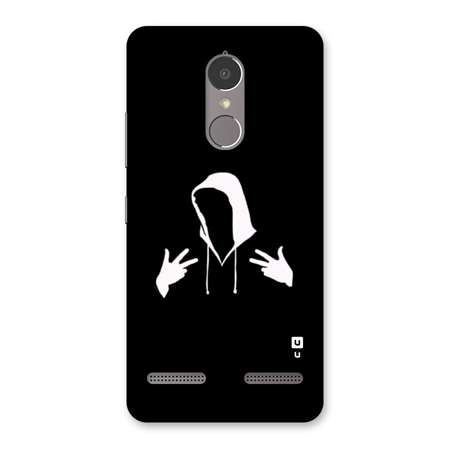 Cool Hoodie Silhouette Back Case for Lenovo K6