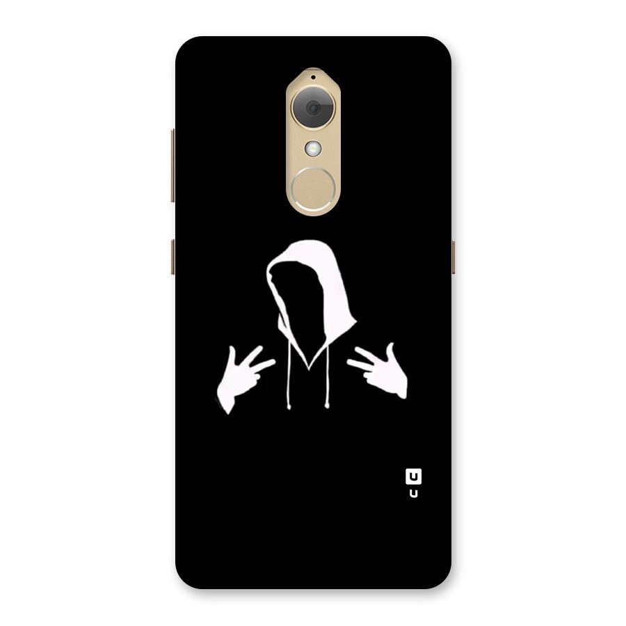 Cool Hoodie Silhouette Back Case for Lenovo K8