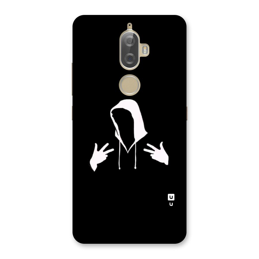 Cool Hoodie Silhouette Back Case for Lenovo K8 Plus
